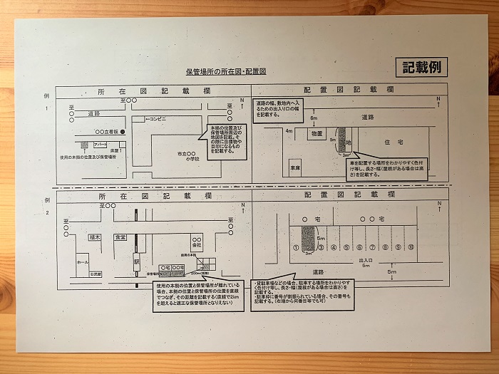 やってみた 車庫証明 自動車保管場所証明書 を自分で申請してみた ちょ田舎暮らし アラフォー独女と猫様